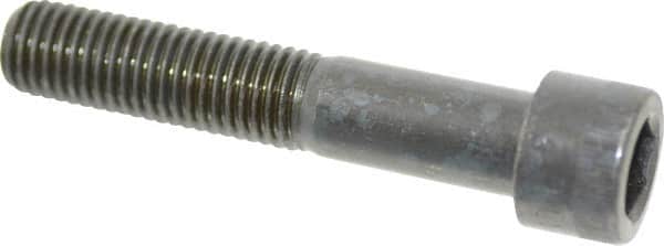 Made in USA - 3/4-10 UNC Hex Socket Drive, Socket Cap Screw - Alloy Steel, Black Oxide Finish, Partially Threaded, 4" Length Under Head - Benchmark Tooling