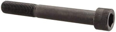 Made in USA - 3/4-10 UNC Hex Socket Drive, Socket Cap Screw - Alloy Steel, Black Oxide Finish, Partially Threaded, 6" Length Under Head - Benchmark Tooling