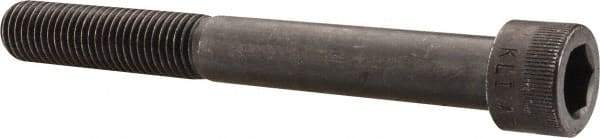 Made in USA - 3/4-10 UNC Hex Socket Drive, Socket Cap Screw - Alloy Steel, Black Oxide Finish, Partially Threaded, 6-1/2" Length Under Head - Benchmark Tooling