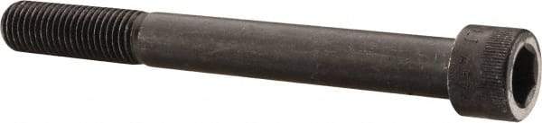 Made in USA - 3/4-10 UNC Hex Socket Drive, Socket Cap Screw - Alloy Steel, Black Oxide Finish, Partially Threaded, 7" Length Under Head - Benchmark Tooling