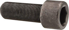 Made in USA - 3/4-16 UNF Hex Socket Drive, Socket Cap Screw - Alloy Steel, Black Oxide Finish, Fully Threaded, 2" Length Under Head - Benchmark Tooling