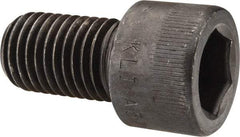 Made in USA - 7/8-9 UNC Hex Socket Drive, Socket Cap Screw - Alloy Steel, Black Oxide Finish, Fully Threaded, 1-1/2" Length Under Head - Benchmark Tooling