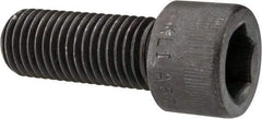 Made in USA - 7/8-9 UNC Hex Socket Drive, Socket Cap Screw - Alloy Steel, Black Oxide Finish, Fully Threaded, 2-1/4" Length Under Head - Benchmark Tooling