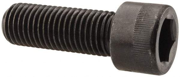 Made in USA - 7/8-9 UNC Hex Socket Drive, Socket Cap Screw - Alloy Steel, Black Oxide Finish, Fully Threaded, 2-1/2" Length Under Head - Benchmark Tooling