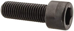 Made in USA - 7/8-9 UNC Hex Socket Drive, Socket Cap Screw - Alloy Steel, Black Oxide Finish, Fully Threaded, 2-1/2" Length Under Head - Benchmark Tooling