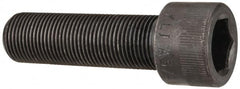 Made in USA - 7/8-14 UNF Hex Socket Drive, Socket Cap Screw - Alloy Steel, Black Oxide Finish, Fully Threaded, 3" Length Under Head - Benchmark Tooling