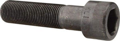 Made in USA - 7/8-14 UNF Hex Socket Drive, Socket Cap Screw - Alloy Steel, Black Oxide Finish, Partially Threaded, 3-1/2" Length Under Head - Benchmark Tooling