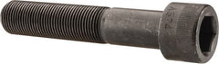 Made in USA - 7/8-14 UNF Hex Socket Drive, Socket Cap Screw - Alloy Steel, Black Oxide Finish, Partially Threaded, 4-1/2" Length Under Head - Benchmark Tooling