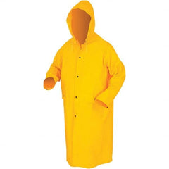 MCR Safety - Size 4XL Yellow Rain Coat - Benchmark Tooling