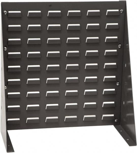 Quantum Storage - 140 Lb Capacity, 8" Deep x 18" Wide x 19" High, Steel Bench Rack - 1 Side - Benchmark Tooling