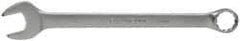 Paramount - 25mm 12 Point Combination Wrench - 13-11/32" OAL, Chrome Vanadium Steel, Satin Finish - Benchmark Tooling