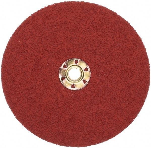 3M - 7" Diam 36 Grit Fiber Disc - Very Coarse Grade, Ceramic, 8,600 Max RPM, Series 987C - Benchmark Tooling