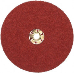 3M - 7" Diam 36 Grit Fiber Disc - Very Coarse Grade, Ceramic, 8,600 Max RPM, Series 987C - Benchmark Tooling
