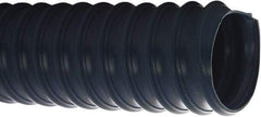 Flexaust - 1-1/2" ID, 29 Hg Vac Rating, 30 psi, PVC Vacuum & Duct Hose - 50' Long, Blue, 1-1/2" Bend Radius, 20 to 160°F - Benchmark Tooling