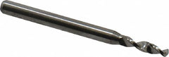 SGS - #42, 130° Drill Point, 1/8" Shank Diam, Regular Spiral Circuit Board Drill Bit - Benchmark Tooling