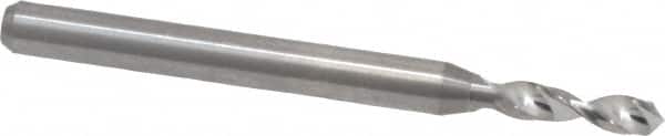 SGS - #43, 130° Drill Point, 1/8" Shank Diam, Regular Spiral Circuit Board Drill Bit - Benchmark Tooling