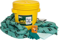 Brady SPC Sorbents - 15 Gal Capacity Hazardous Materials Spill Kit - 20 Gal Polyethylene Lab Pack - Benchmark Tooling