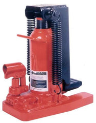 Omega Lift Equipment - 6 Ton Capacity Hydraulic Toe Lift Jack - 7/8" to 5-9/16" High, 4-3/4" Piston Stroke - Benchmark Tooling