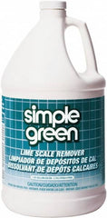 Simple Green - 1 Gal Bottle Liquid Bathroom Cleaner - Wintergreen Scent, Lime Scale Remover - Benchmark Tooling