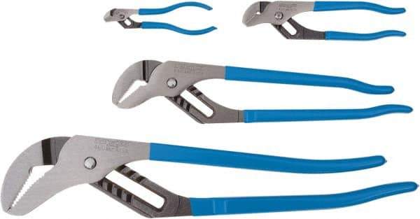 Channellock - 4 Piece Tongue & Groove Plier Set - Comes in Drawer Insert - Benchmark Tooling