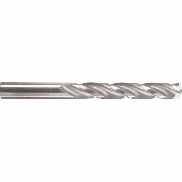 Screw Machine Length Drill Bit: 0.3701″ Dia, 150 °, Solid Carbide Coated, Right Hand Cut, Spiral Flute, Straight-Cylindrical Shank, Series 103