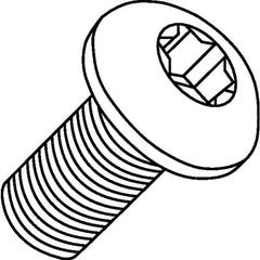 Kennametal - Hex Socket Cap Screw for Indexable Boring Bars & Profiling - For Use with Clamps - Benchmark Tooling