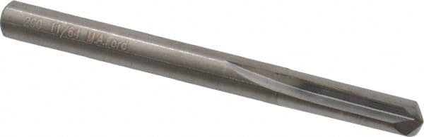 M.A. Ford - 11/64", 135° Point, Solid Carbide Straight Flute Drill Bit - Benchmark Tooling