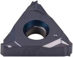 Kennametal - 16ER External Right Hand 28 UN Laydown Threading Insert - Grade KC5025, TiAlN Coated Carbide, 9.53mm Inscribed Circle - Benchmark Tooling