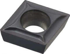 Kennametal - CPGT21.50.5 LF Grade KC5025 Carbide Turning Insert - TiAlN Finish, 80° Diamond, 1/4" Inscr Circle, 3/32" Thick, 0.0079" Corner Radius - Benchmark Tooling