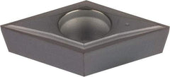 Kennametal - DCGT32.50 LF Grade KC5025 Carbide Turning Insert - TiAlN Finish, 55° Diamond, 3/8" Inscr Circle, 5/32" Thick, 0.0039" Corner Radius - Benchmark Tooling