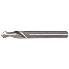 Made in USA - 1" Body Diam, 60°, 3-1/2" OAL, Solid Carbide Spotting Drill - Benchmark Tooling