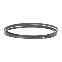 M.K. MORSE - 6 TPI, 7' 9-1/2" Long x 3/8" Wide x 0.025" Thick, Welded Band Saw Blade - High Carbon Steel, Toothed Edge, Raker Tooth Set, Flexible Back, Contour Cutting - Benchmark Tooling