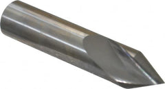 Made in USA - 5/8" Body Diam, 60°, 3" OAL, Solid Carbide Spotting Drill - Benchmark Tooling