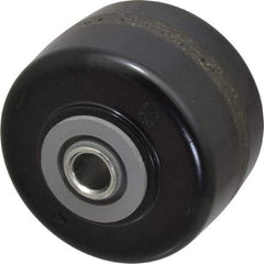 Albion - 3-1/4 Inch Diameter x 2 Inch Wide, Phenolic Caster Wheel - 700 Lb. Capacity, 2-3/16 Inch Hub Length, 1/2 Inch Axle Diameter, Roller Bearing - Benchmark Tooling