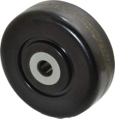 Albion - 3-1/2 Inch Diameter x 1-1/4 Inch Wide, Phenolic Caster Wheel - 400 Lb. Capacity, 1-3/8 Inch Hub Length, 1/2 Inch Axle Diameter, Roller Bearing - Benchmark Tooling