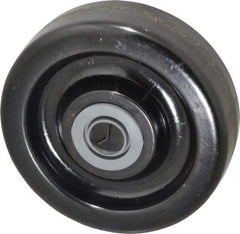 Albion - 5 Inch Diameter x 1-1/2 Inch Wide, Phenolic Caster Wheel - 600 Lb. Capacity, 1-5/8 Inch Hub Length, 1/2 Inch Axle Diameter, Roller Bearing - Benchmark Tooling