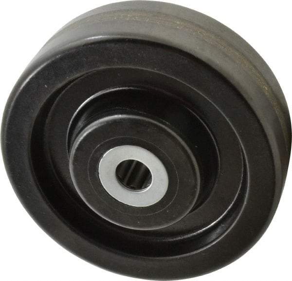 Albion - 8 Inch Diameter x 2-1/2 Inch Wide, Phenolic Caster Wheel - 2,000 Lb. Capacity, 3-1/4 Inch Hub Length, 1 Inch Axle Diameter, Roller Bearing - Benchmark Tooling