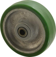 Albion - 5 Inch Diameter x 1-1/2 Inch Wide, Polyurethane Caster Wheel - 720 Lb. Capacity, 1-7/8 Inch Hub Length, 1/2 Inch Axle Diameter, Roller Bearing - Benchmark Tooling