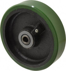 Albion - 6 Inch Diameter x 1-1/2 Inch Wide, Polyurethane Caster Wheel - 840 Lb. Capacity, 2-7/16 Inch Hub Length, 1/2 Inch Axle Diameter, Roller Bearing - Benchmark Tooling