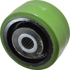 Albion - 6 Inch Diameter x 3 Inch Wide, Polyurethane Caster Wheel - 2,040 Lb. Capacity, 3-1/4 Inch Hub Length, 1-1/4 Inch Axle Diameter, Roller Bearing - Benchmark Tooling