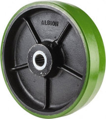 Albion - 12 Inch Diameter x 3 Inch Wide, Polyurethane Caster Wheel - 3,420 Lb. Capacity, 3-1/4 Inch Hub Length, 1-1/4 Inch Axle Diameter, Roller Bearing - Benchmark Tooling