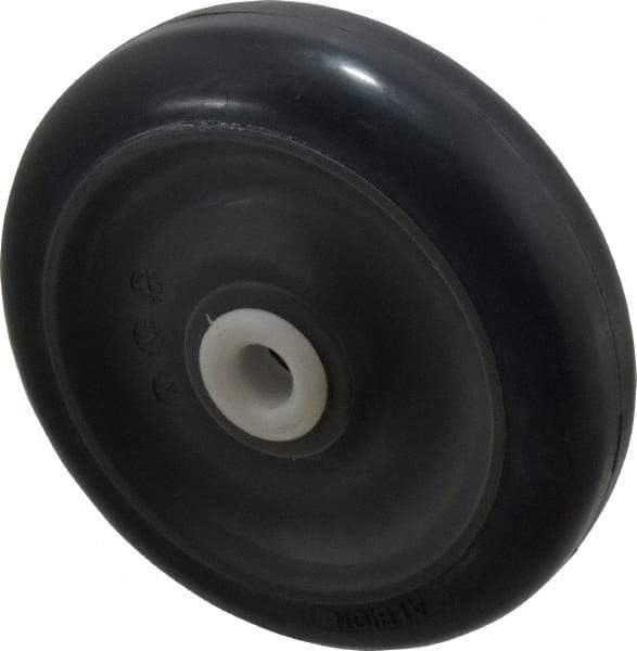 Albion - 5 Inch Diameter x 1-1/4 Inch Wide, Polyurethane Caster Wheel - 440 Lb. Capacity, 1-1/4 Inch Hub Length, 1/2 Inch Axle Diameter, Delrin Bearing - Benchmark Tooling