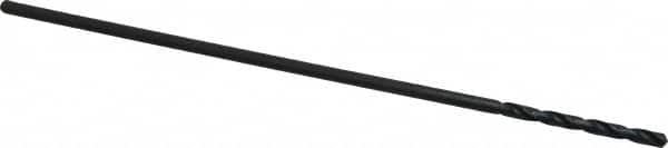 Interstate - 1/4" Diam, 12" OAL Oxide High Speed Steel Aircraft Extension Drill Bit - Benchmark Tooling