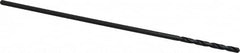 Interstate - 1/4" Diam, 12" OAL Oxide High Speed Steel Aircraft Extension Drill Bit - Benchmark Tooling