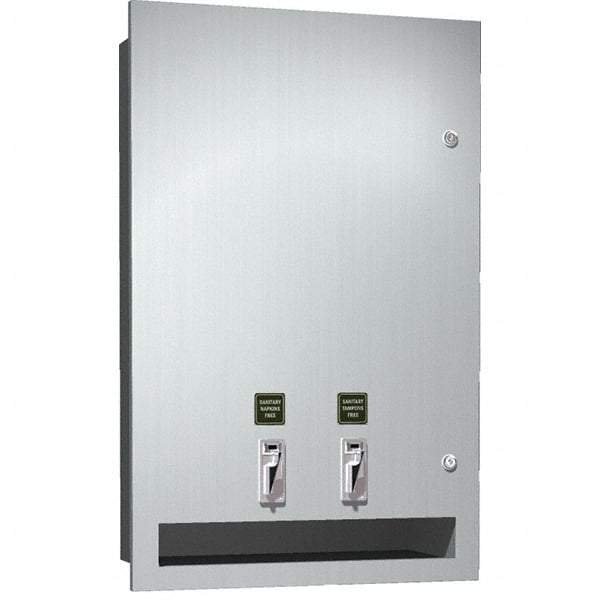 ASI-American Specialties, Inc. - Feminine Hygiene Product Dispensers Type: Tampon Dispenser/Sanitary Napkin Dispenser Sanitary Napkin Capacity: 15 - Benchmark Tooling