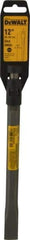 DeWALT - 1" Head Width, 12" OAL, 1-1/4" Shank Diam, Cold Chisel - Spline Drive, Spline Shank, Steel - Benchmark Tooling