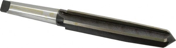 Interstate - 1-5/8" Reamer Diam, 1-1/4" Small End Diam, 4MT Morse Taper Shank, 7-3/8" Flute, Bridge Reamer - Benchmark Tooling