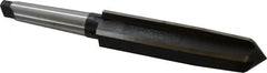 Interstate - 2" Reamer Diam, 1-1/4" Small End Diam, 4MT Morse Taper Shank, 7-3/8" Flute, Bridge Reamer - Benchmark Tooling