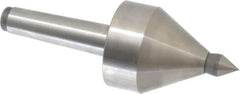 Royal Products - MT3 Taper Shank, 2-1/2" Head Diam 5,000 & 5,685 Lb Capacity Live Center - 4,000 Max RPM, 2.6" Head Length, 5/8" Point Diam, 15/16" Point Len, 685 Lb Max Workpc, 6-15/16" OAL, 5/8" Tip Diam, Long Point - Benchmark Tooling