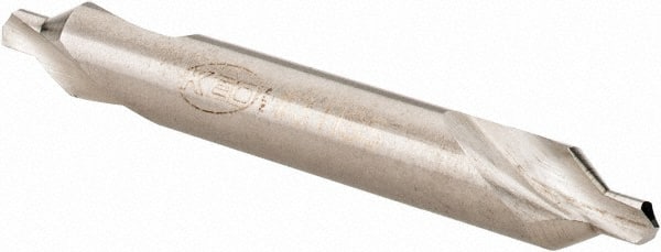 Keo - #3 Plain Cut 60° Incl Angle High Speed Steel Combo Drill & Countersink - Benchmark Tooling